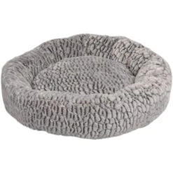 Flamingo Panier Snoozzy Rond Gris/noir Dia. 70x18cm