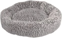 Flamingo Panier Snoozzy Rond Gris/noir Dia. 70x18cm