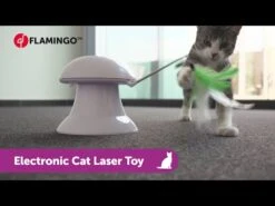 Flamingo Jouet Chat Laser Avec Plumes 2in1 -Flamingo hqdefault 4