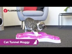 Flamingo Jouet Chat Moggy Tunnel 39x39x7,7cm -Flamingo hqdefault 4 1